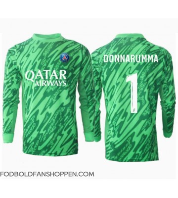 Paris Saint-Germain Gianluigi Donnarumma #1 Målmand Hjemmebanetrøje 2024-25 Langærmet